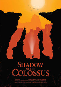 Poster Videojuego Shadow of the Colossus