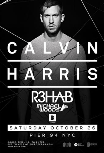 Poster Calvin Harris 11