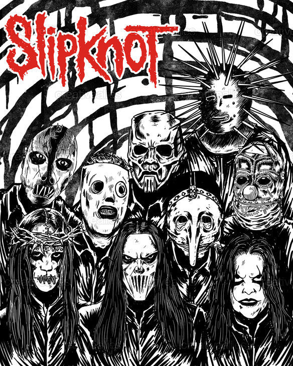 Poster Banda Slipknot 4