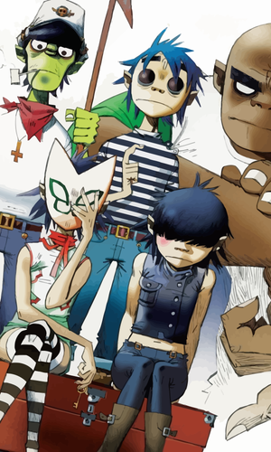 Poster Banda Gorillaz