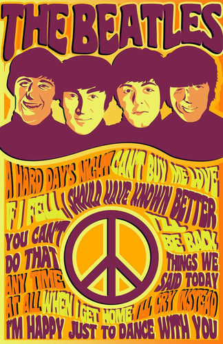Poster de Banda The Beatles 10