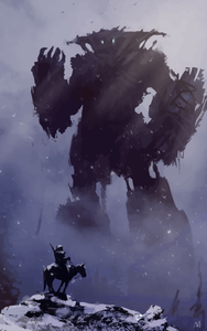 Poster Videojuego Shadow of the Colossus