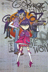 Poster Banda Gorillaz 14