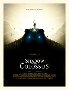 Poster Videojuego Shadow of the Colossus