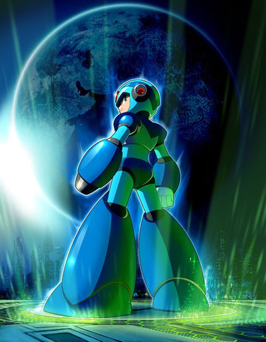 Poster Juego Megaman 5