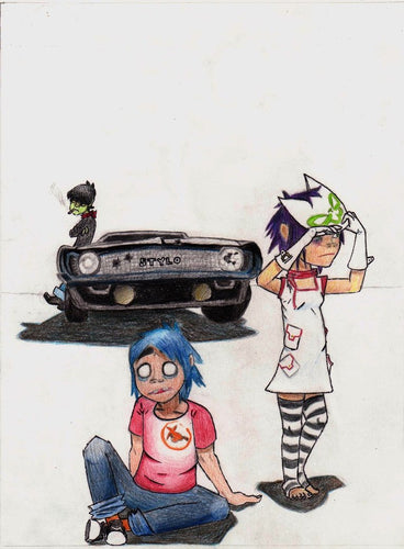 Poster Banda Gorillaz 5