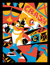 Cargar imagen en el visor de la galería, Poster Videojuego Crash Bandicoot