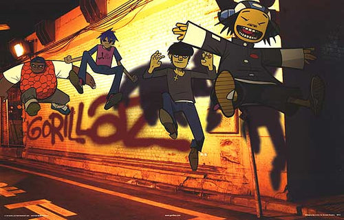 Poster Banda Gorillaz 6