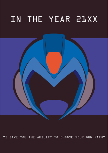 Poster Juego Megaman 4