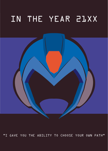 Poster Juego Megaman 4