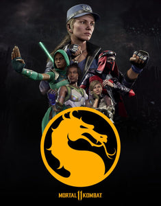 Poster Videojuego Mortal Kombat