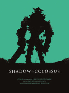 Poster Videojuego Shadow of the Colossus