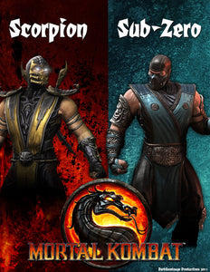 Poster Videojuego Mortal Kombat