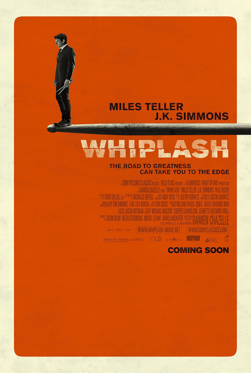 Poster Pelicula Whiplash 3