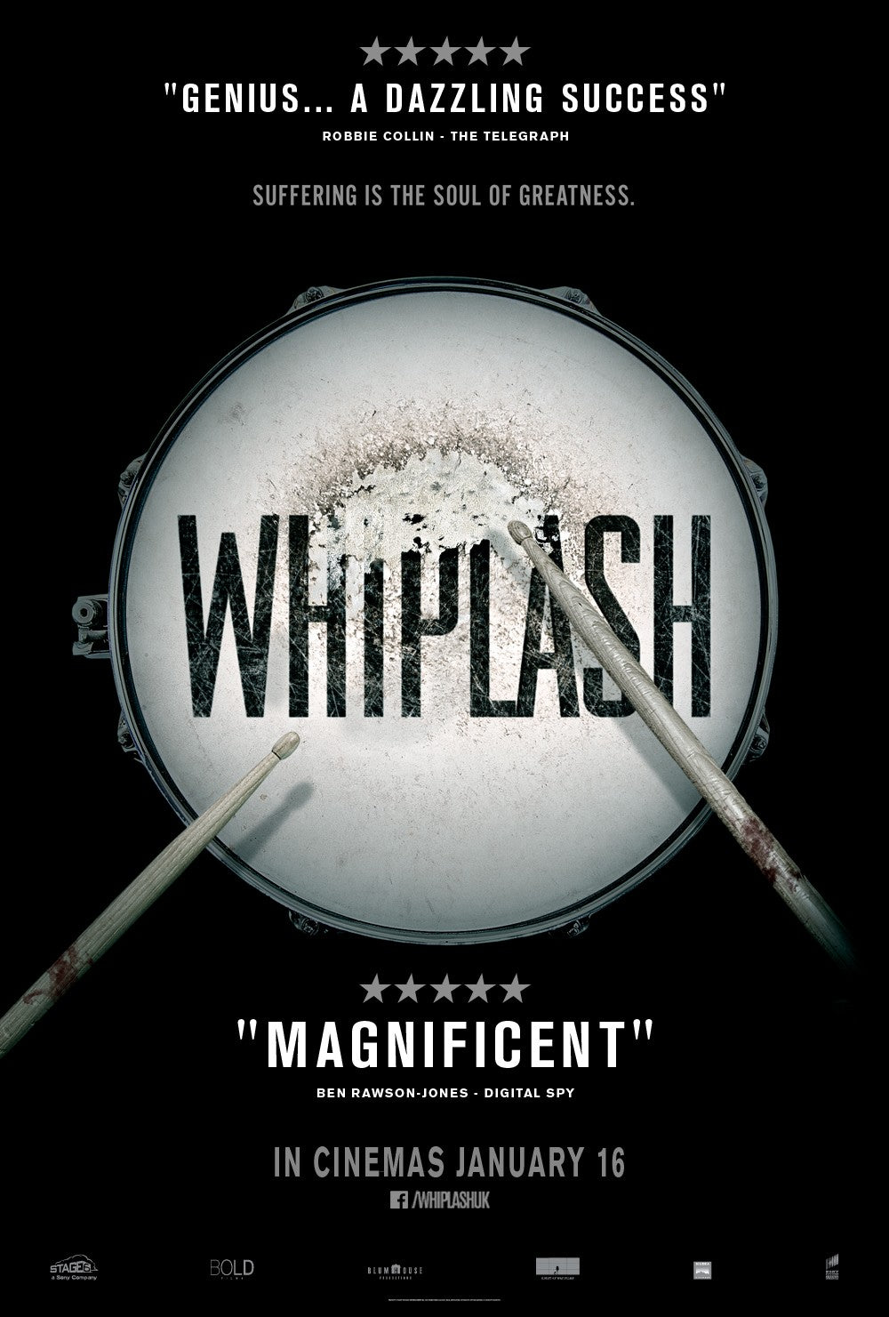 Poster Pelicula Whiplash