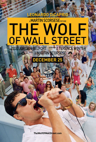 Poster Pelicula the Wolf of Wall Street