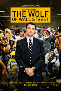 Poster Pelicula the Wolf of Wall Street