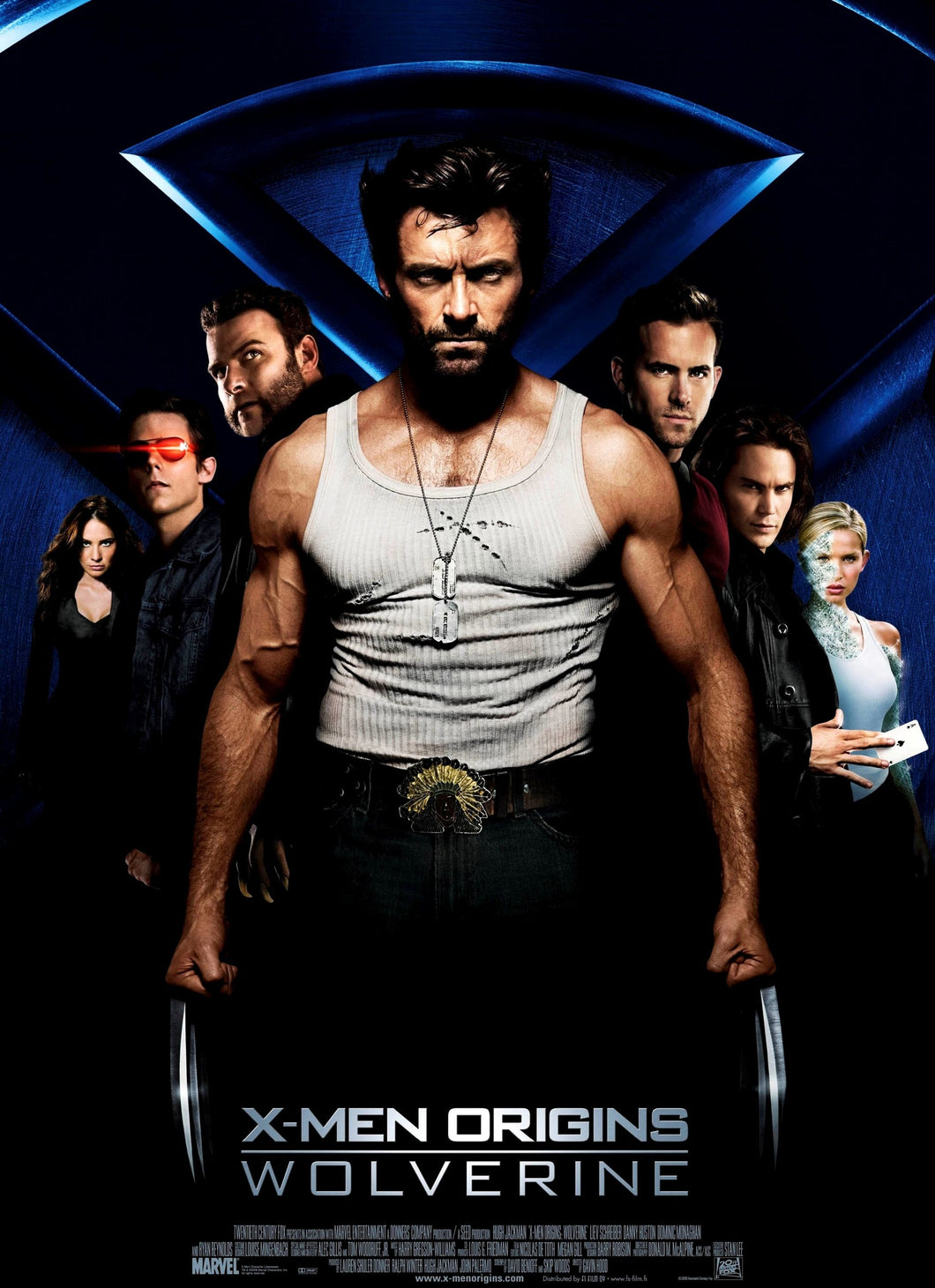 Poster Pelicula X-Men Origins: Wolverine 2