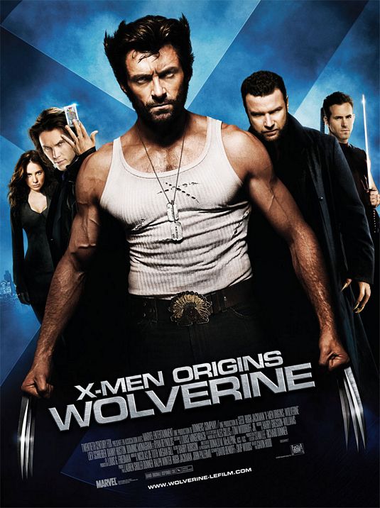 Poster Pelicula X-Men Origins: Wolverine 3
