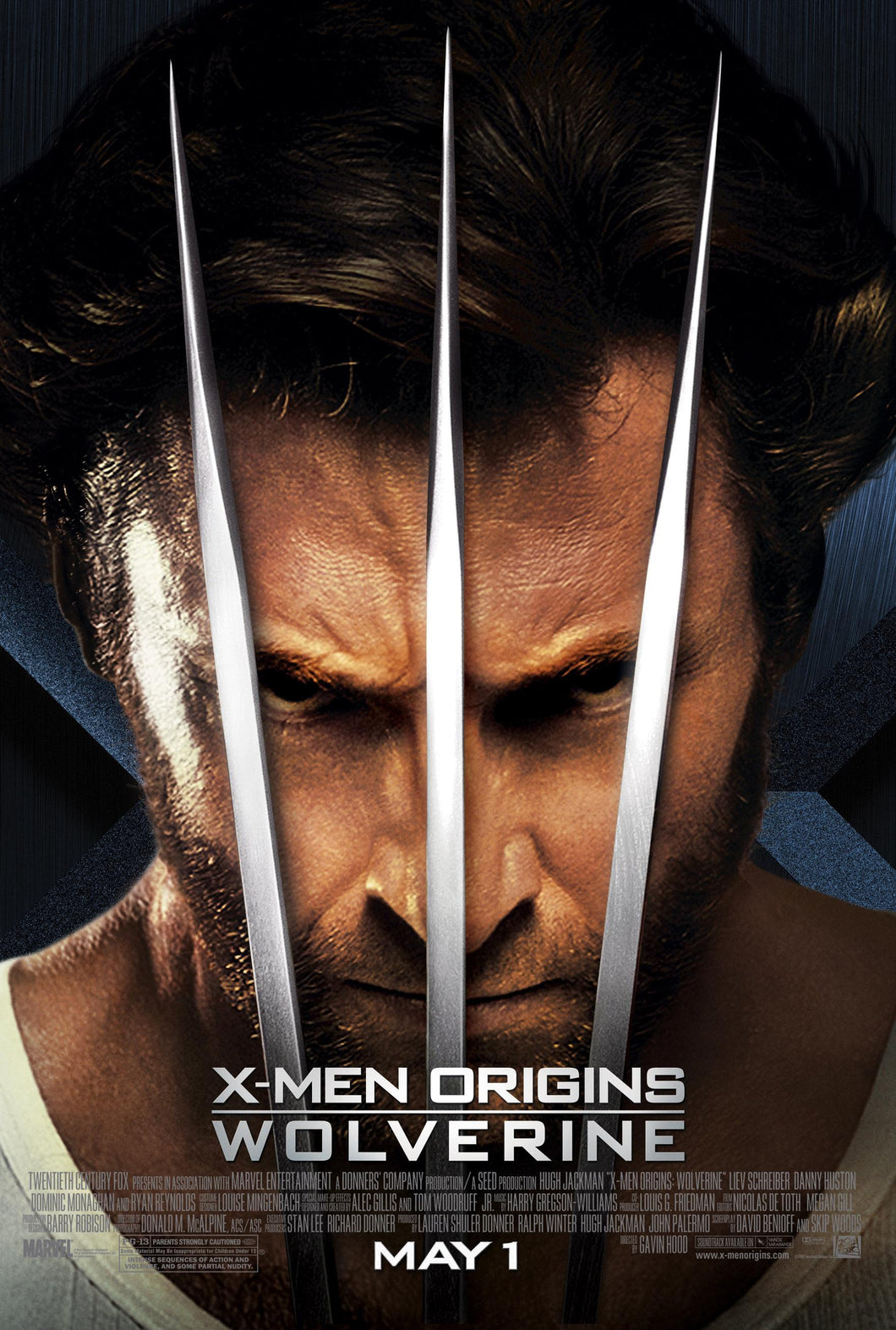 Poster Pelicula X-Men Origins: Wolverine 5
