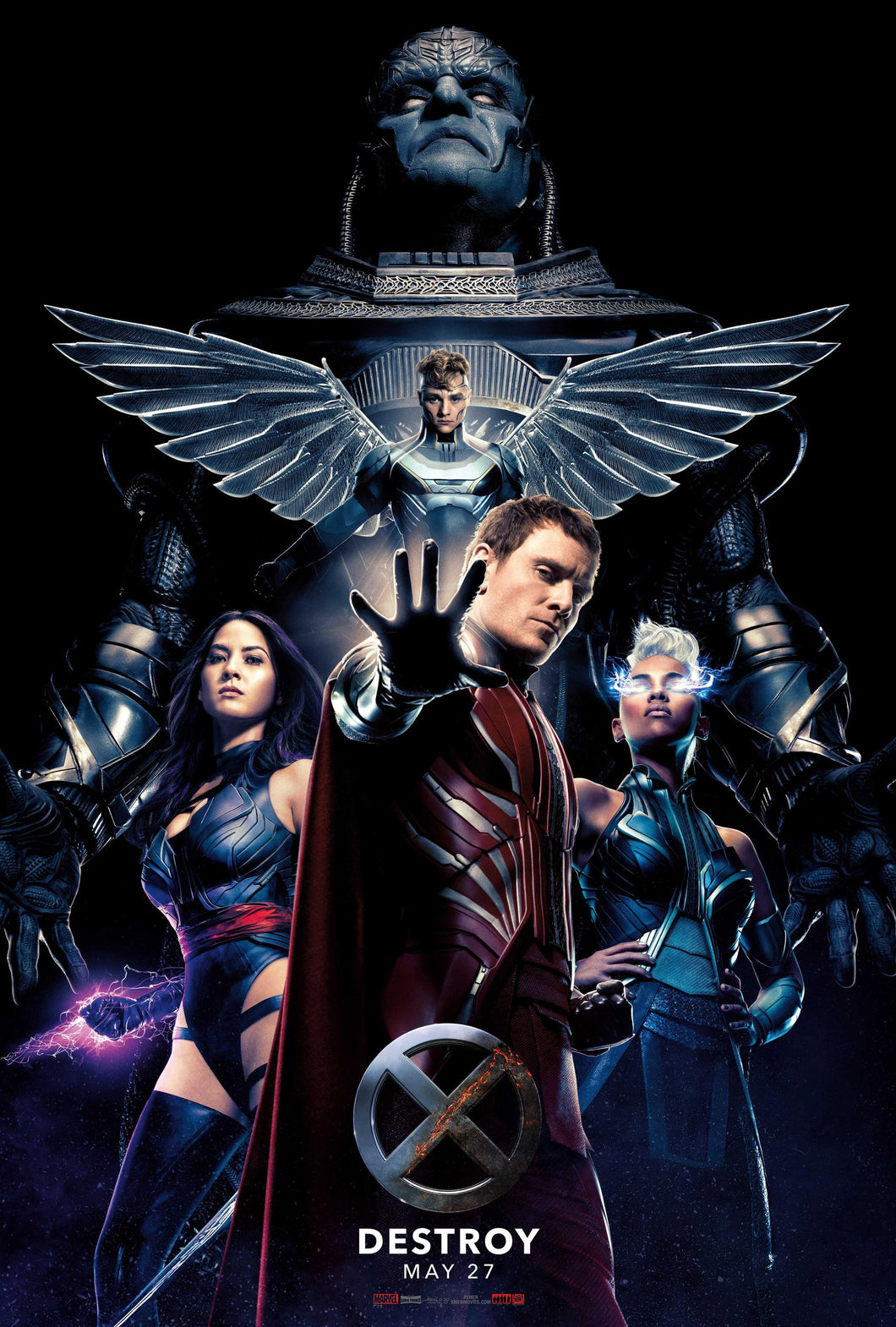 Poster Pelicula X-Men: Apocalypse 3