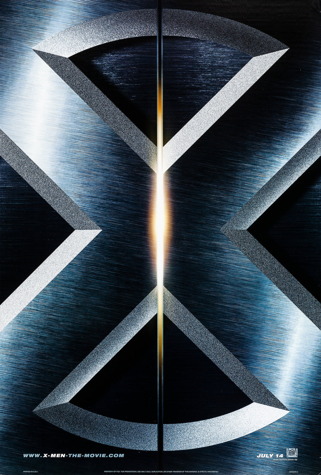 Poster Pelicula X-Men 2