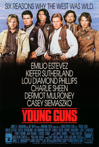 Poster Película Young Guns