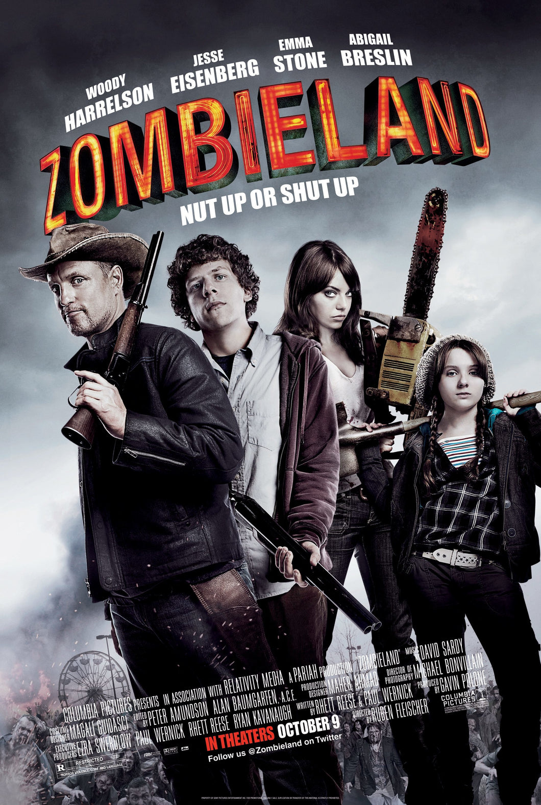 Poster Pelicula Zombieland